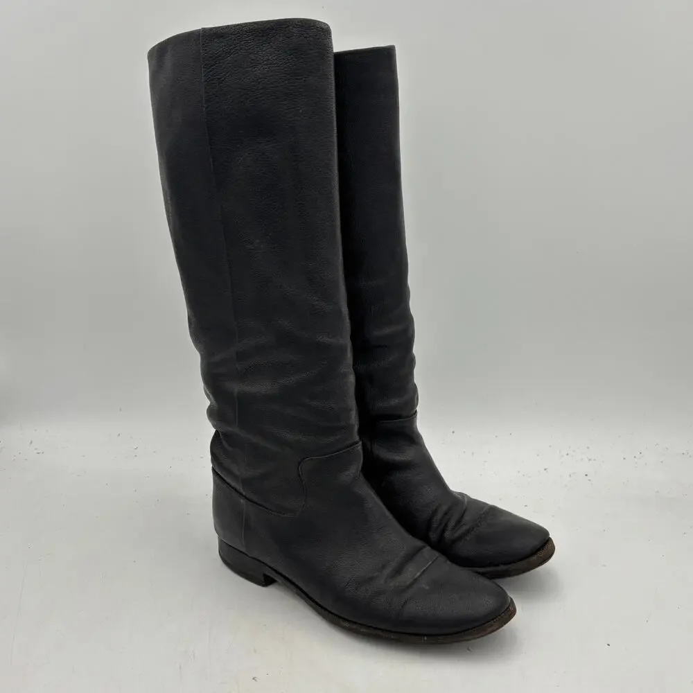 Vintage Maison Martin Margiela Riding Boots Women's 37.5 US 7.5 Black